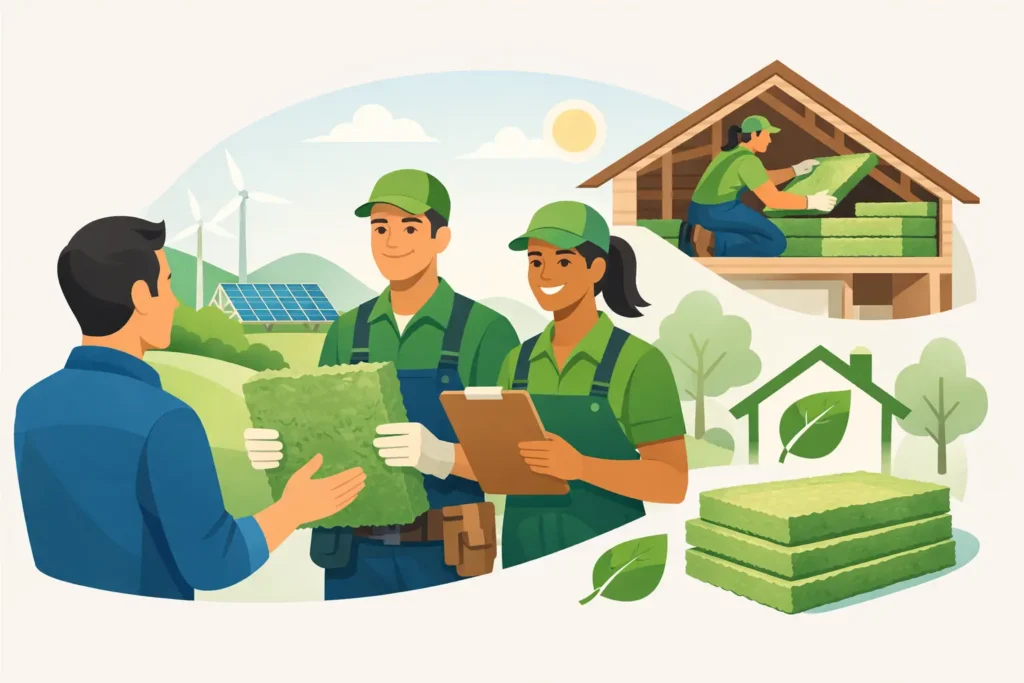 Choosing Green Fiber Insulation Contractors