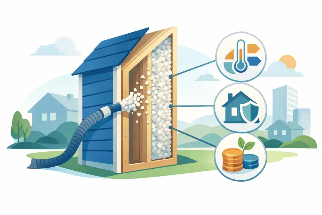 Dense Packed Wall Insulation Benefits