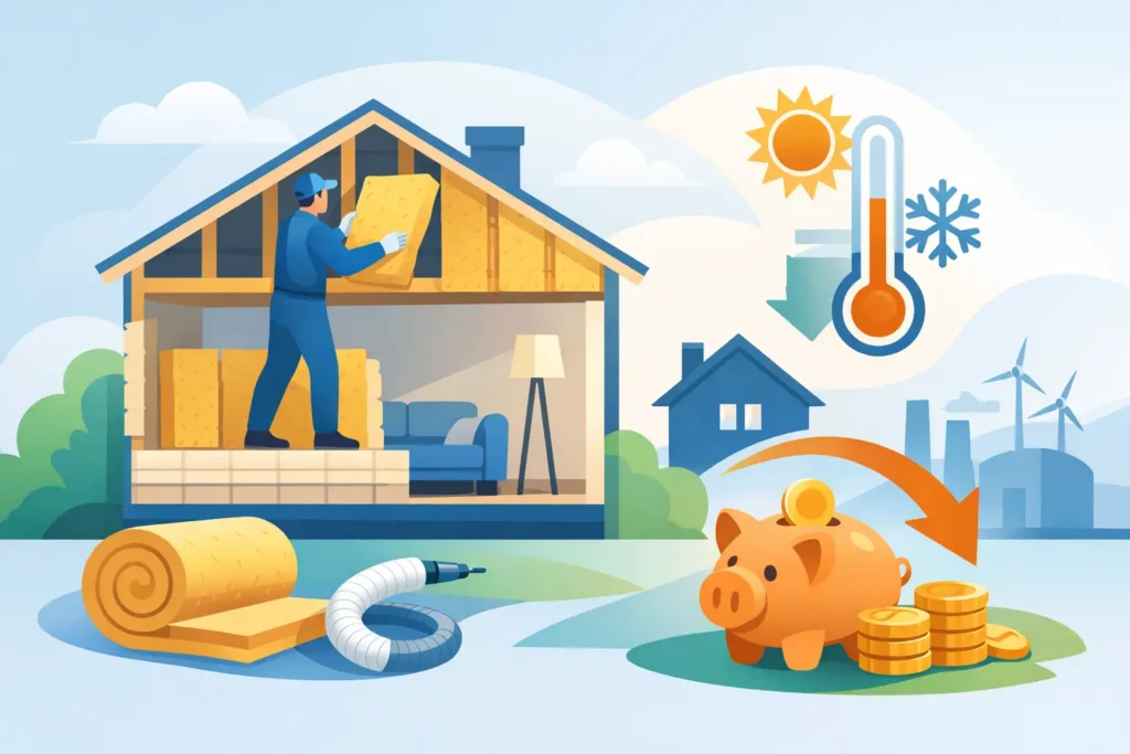 How to Lower Energy Bills With Insulation