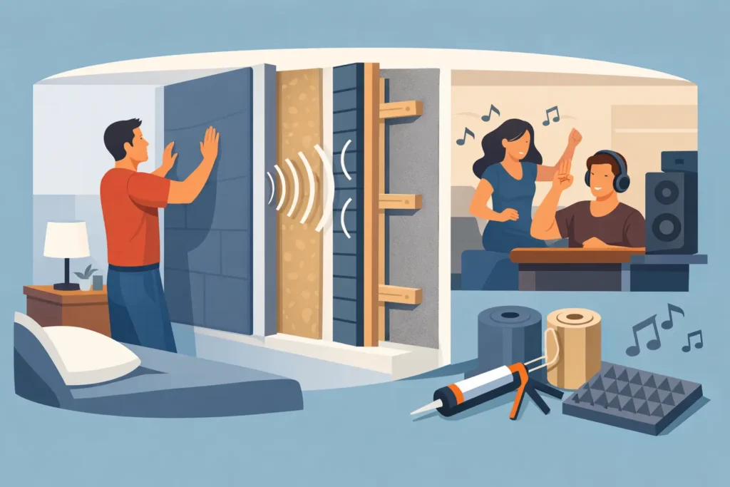 How to Soundproof Apartment Walls