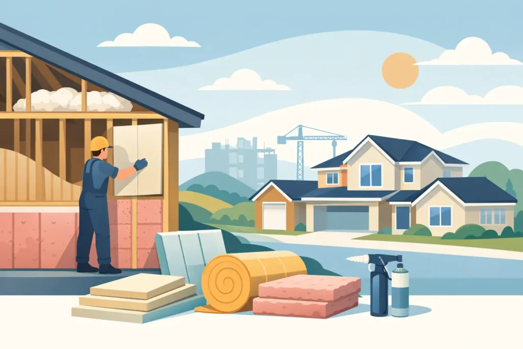 Best Insulation for New Construction Homes