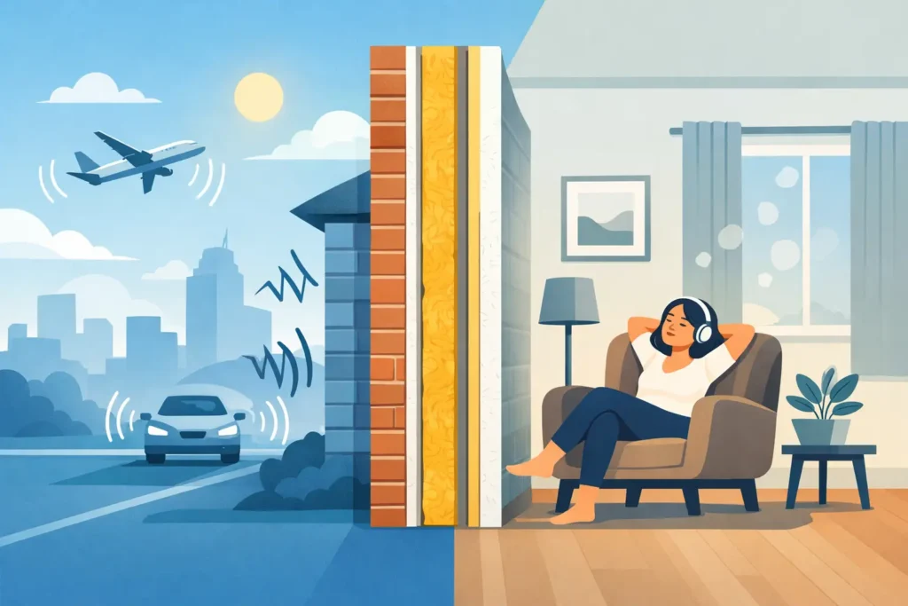 Can Insulation Reduce Outside Noise?