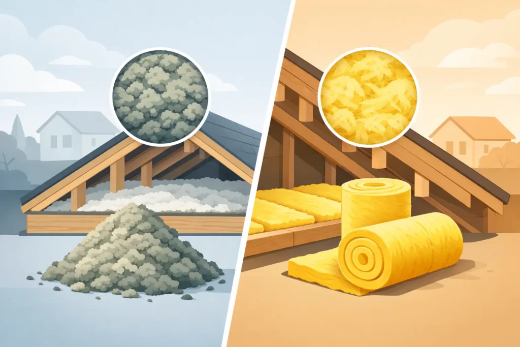 Cellulose vs Fiberglass Insulation