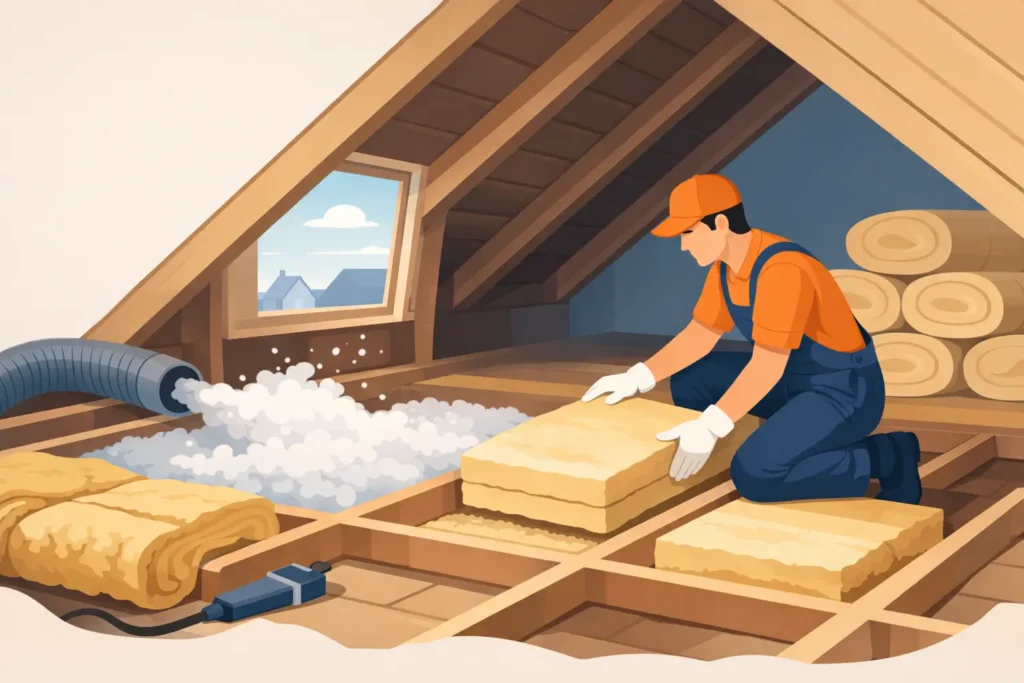 How to Upgrade Attic Insulation Right
