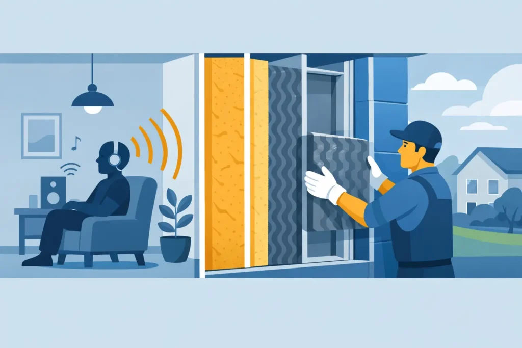 Soundproofing Insulation for Walls That Works