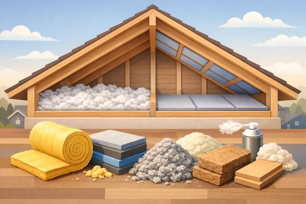 7 Best Attic Insulation Materials