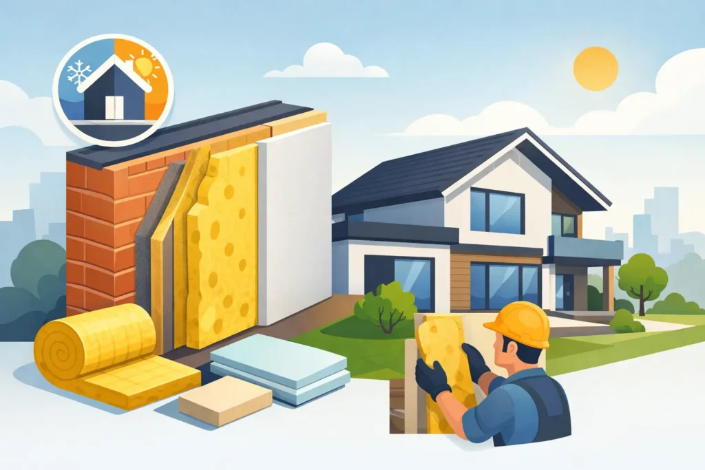 Best Insulation for Exterior Walls