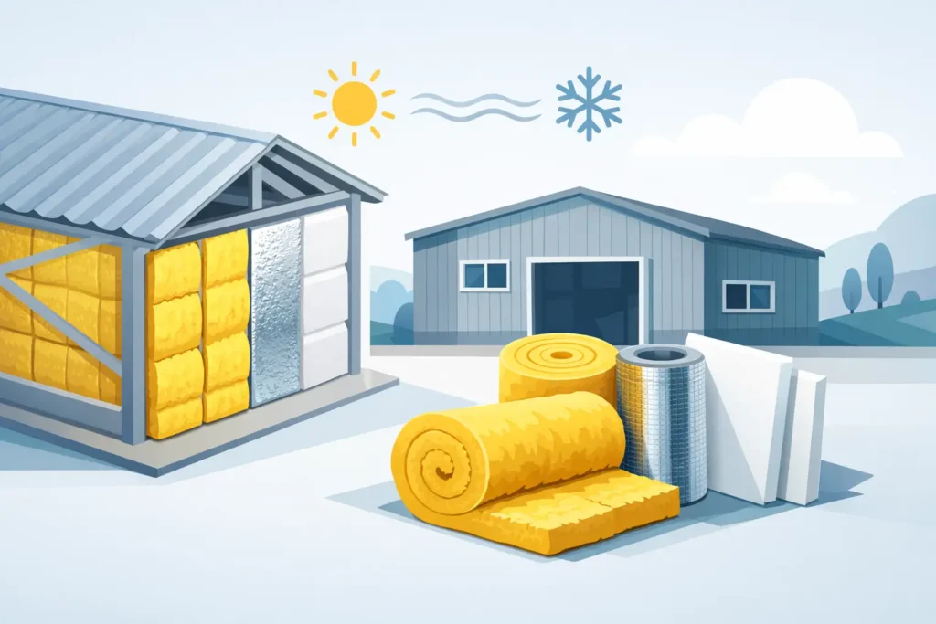 Best Insulation for Metal Buildings