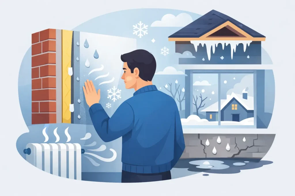 Why Are My Walls Cold? Common Causes