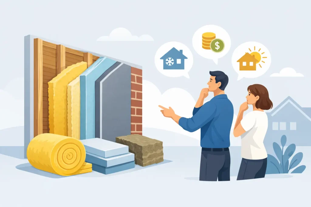 How to Choose Wall Insulation Right