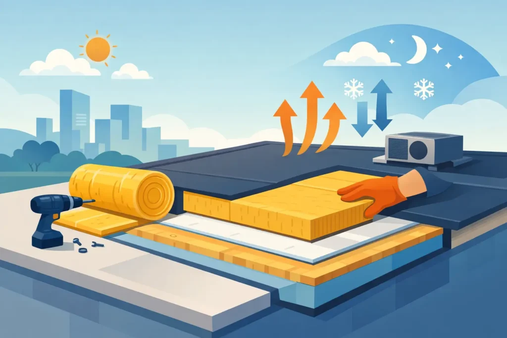 How to Insulate Flat Roof the Right Way