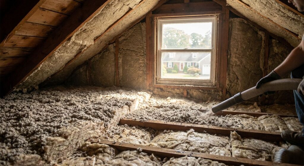 Attic insulation for Long Island Cape Cod homes