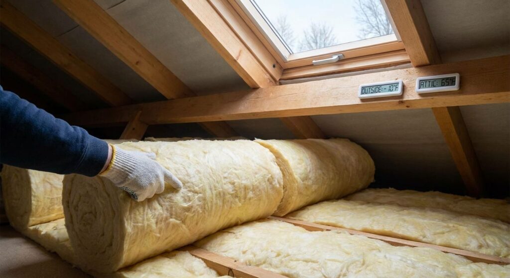 Best attic insulation for extreme weather swings