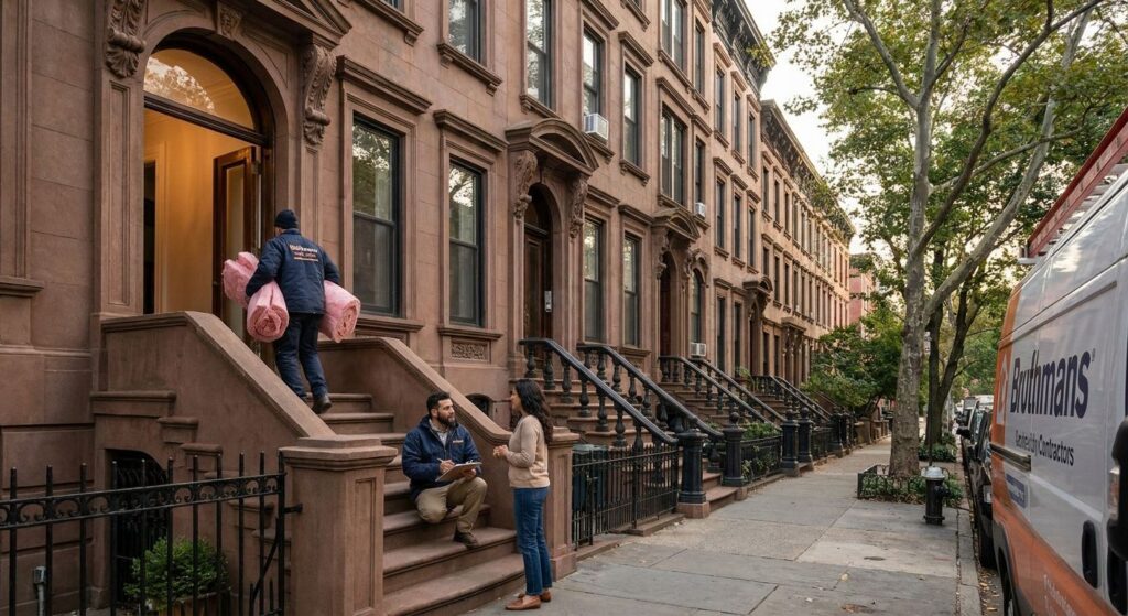 Best insulation contractors for Brooklyn brownstones
