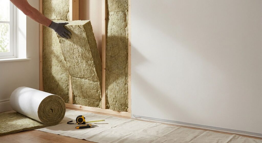 Best insulation for soundproofing shared walls