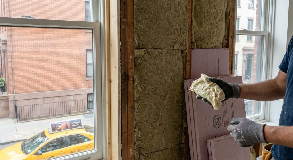Best insulation type for NYC row houses