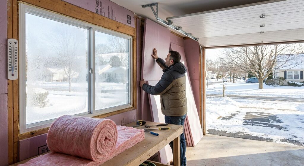 Garage insulation for Long Island winters