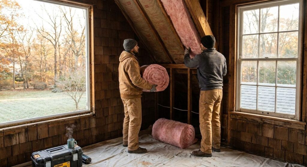 How to insulate a home before winter in Long Island
