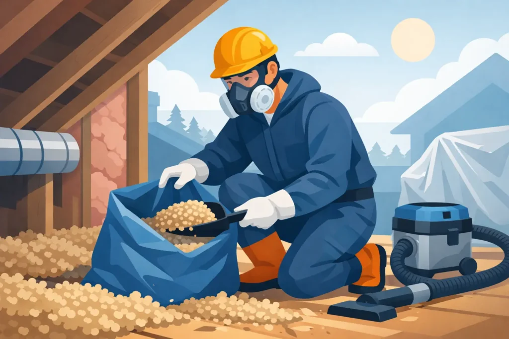 How to Remove Vermiculite Insulation Safely