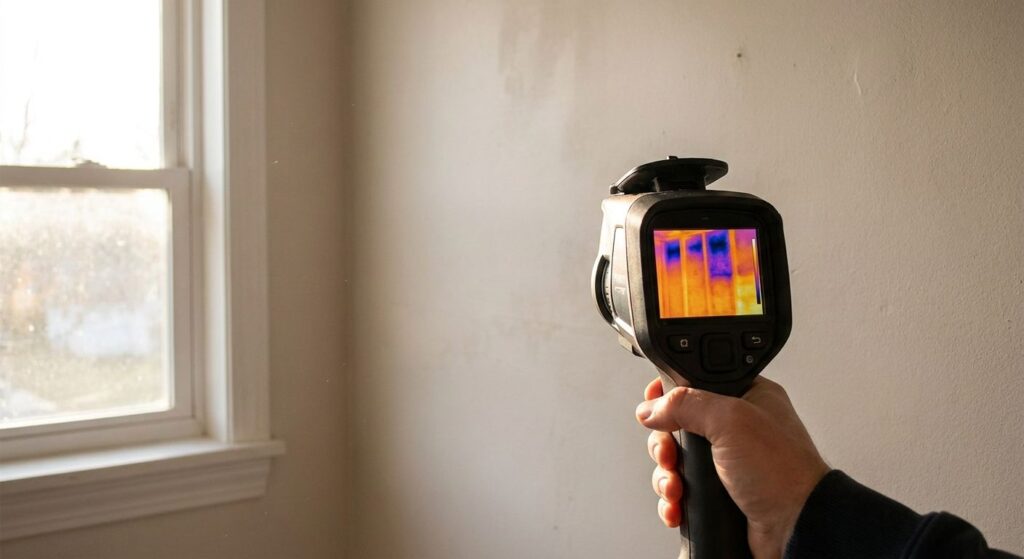 How to tell if wall insulation has settled over time