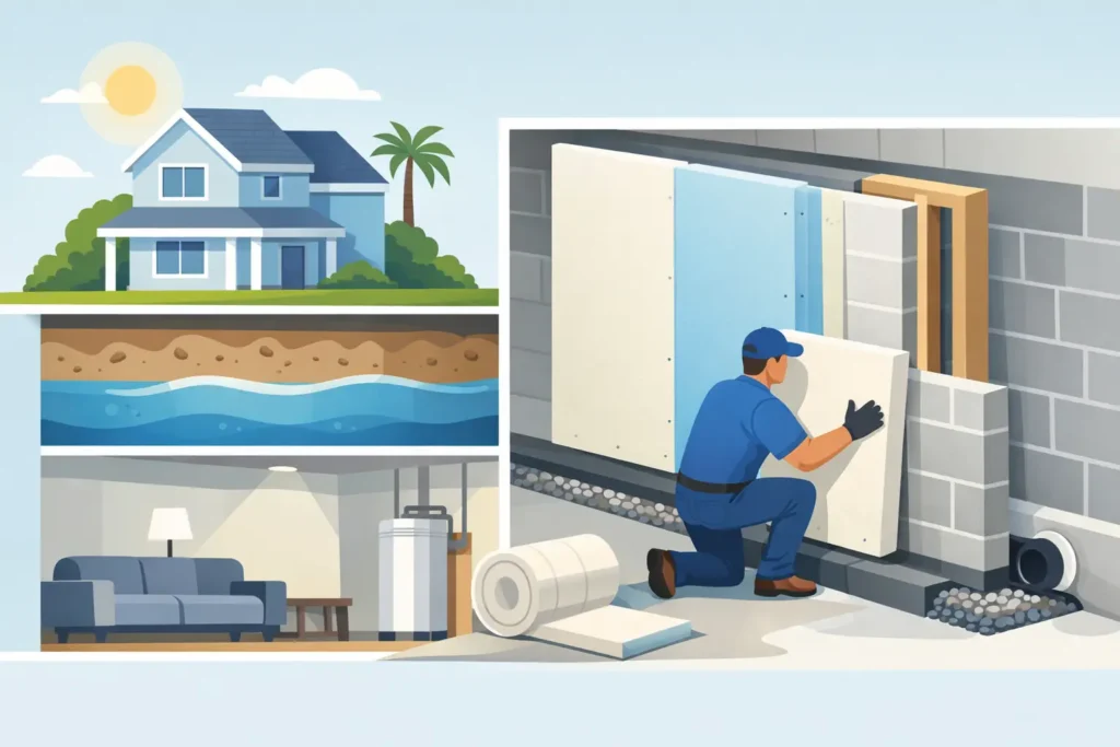Nassau Basement Wall Insulation That Lasts