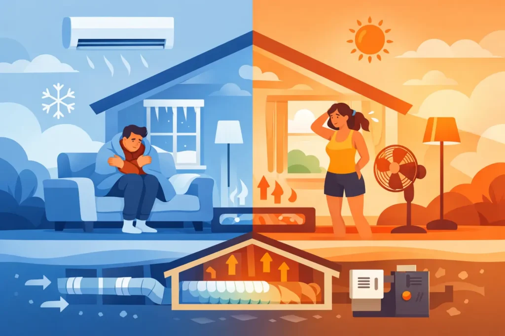 What Causes Uneven Room Temperatures at Home?