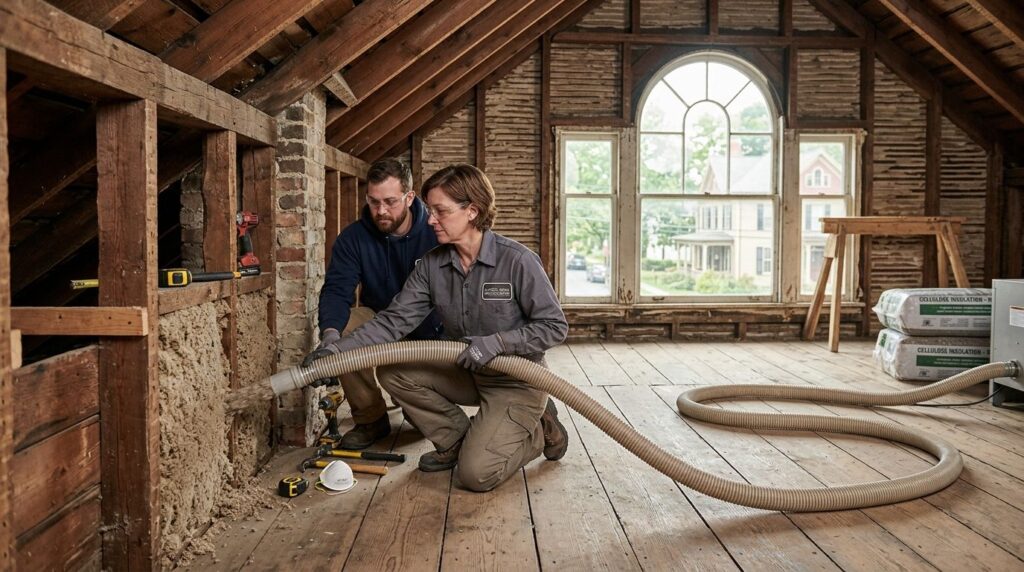 Best insulation contractors for historic home renovations