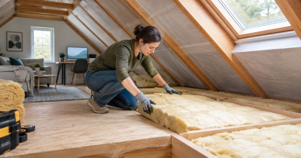 Best insulation options for finished attics with limited headroom