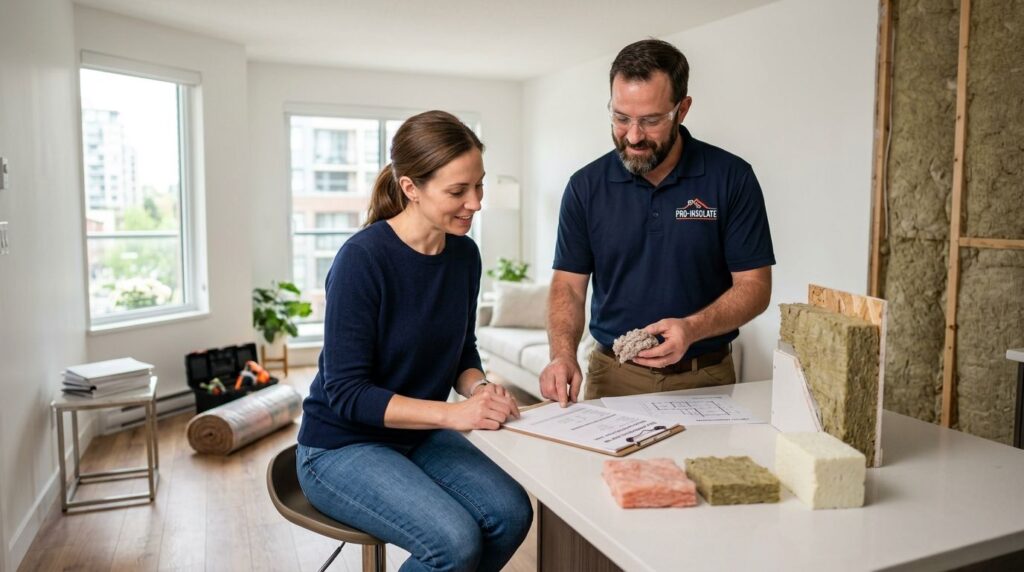 How to insulate a condo unit within HOA approval rules
