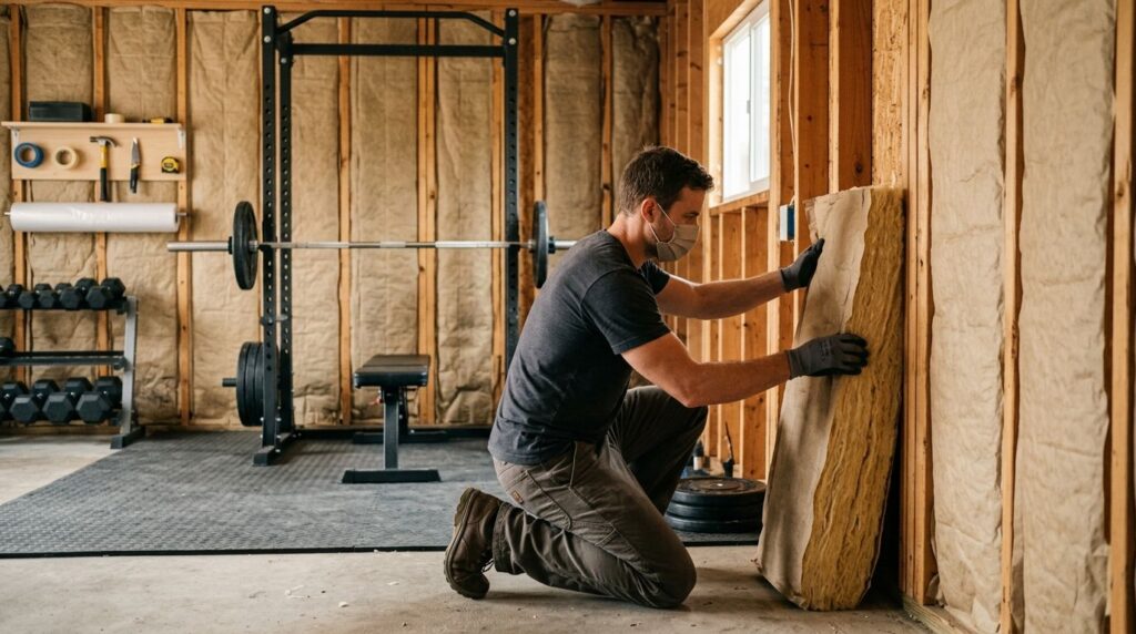 How to insulate a home gym for year-round comfort