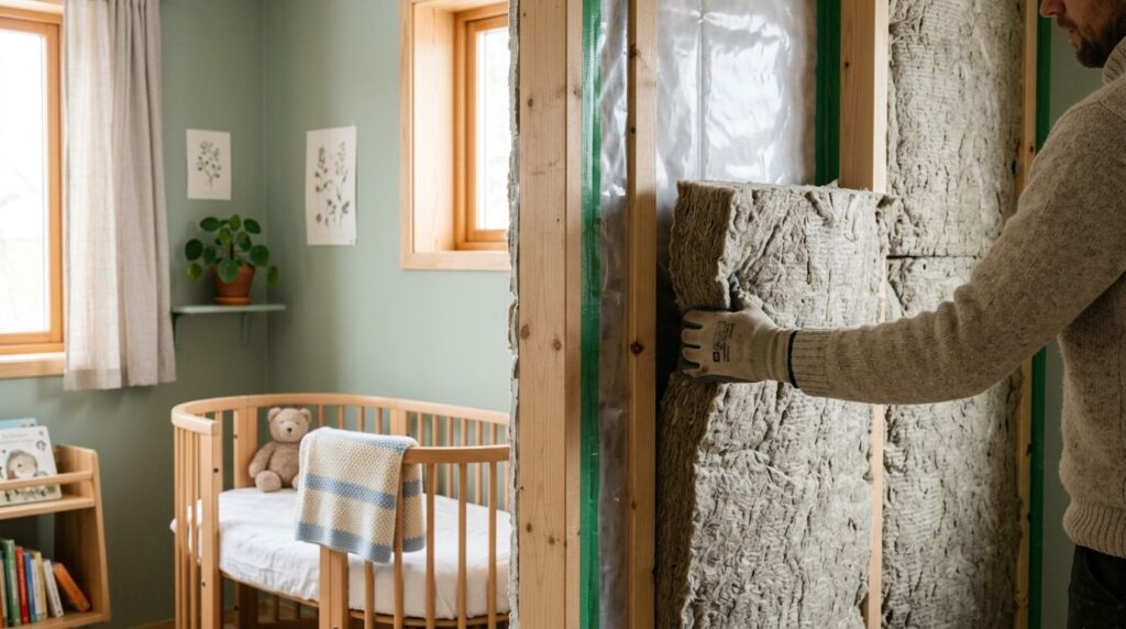 How to insulate a nursery for temperature stability