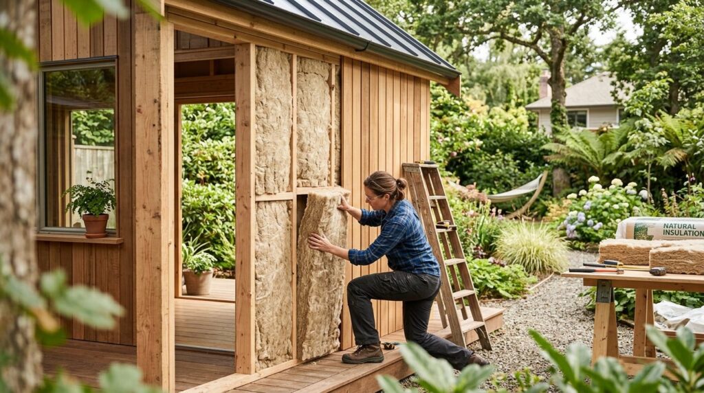 Insulation for tiny homes and backyard studios